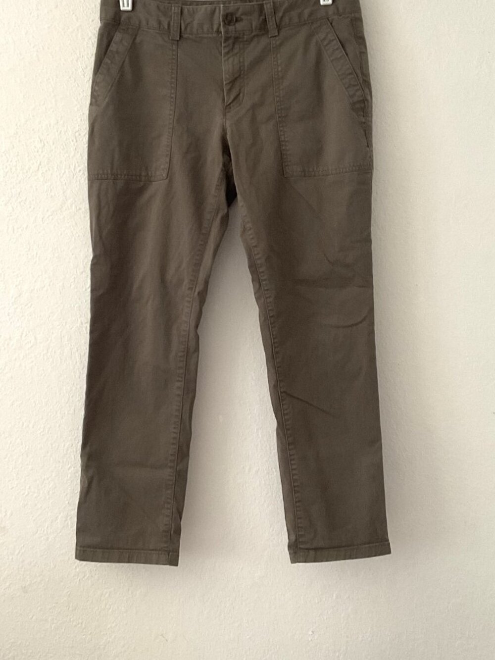 Gap Women's Olive Green Skinny Utility Pants (Size 8 Regular)